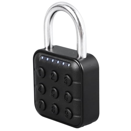 NFTIGB Tuya Smart Password Padlock Keyless Electronic Bluetooth App Control Cabinet Drawer Anti-Theft Lock with Built-in Battery