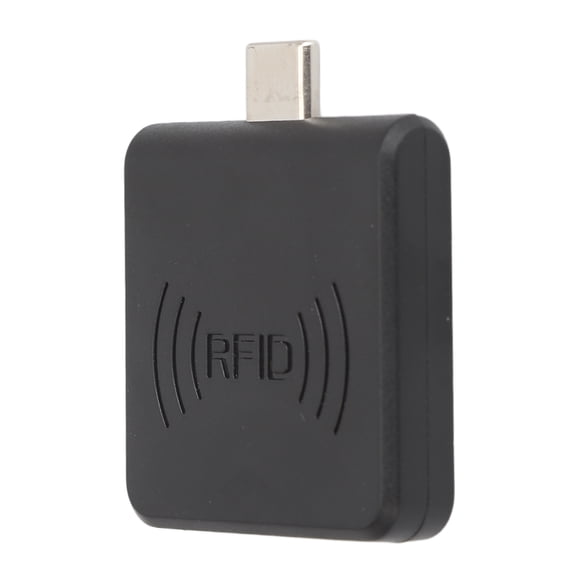 NFTIGB Type C RFID IC Card Reader 13.56Mhz Contactless Mobile Phone Door Access Card Reader for Windows Android, 7x7x2 in / 17.78x17.78x5.08 cm