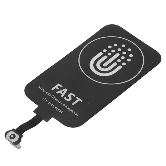 NFTIGB Type C Wireless Charger Universal Ultra Slim Receiver Patch with Magnetic Charging Line Fast 10W Adapter Compatible with All Type C Mobile Phones