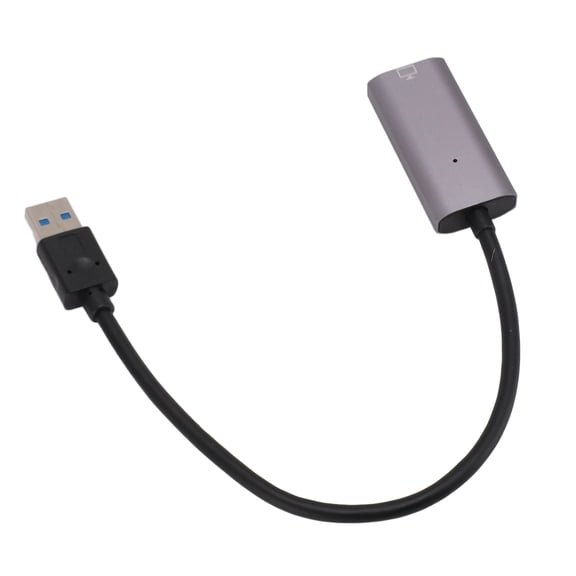 NFTIGB USB 3.0 to HDMI Adapter, 1080P 60Hz Dual Screen HD Display Converter, Aluminum Alloy USB A to HD Multimedia Interface Adapter for PC Desktop Laptop Monitor (7.08 inches / 18 cm), Black