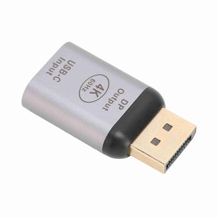 NFTIGB USB C to DisplayPort Adapter, 4K@60Hz Compact Portable DP Cable Converter for PC, Laptop, Tablet, OS X, Windows, Android, Plug and Play, High Resolution Display Accessory, 6 inches / 15.2 cm