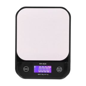 NFTIGB USB Charging Scale Waterproof Digital Kitchen Baking Food Scale Electric Weight Measuring Balance High Precision Sensor LCD Display Home Supplies Color Black Capacity 5kg 0.1g