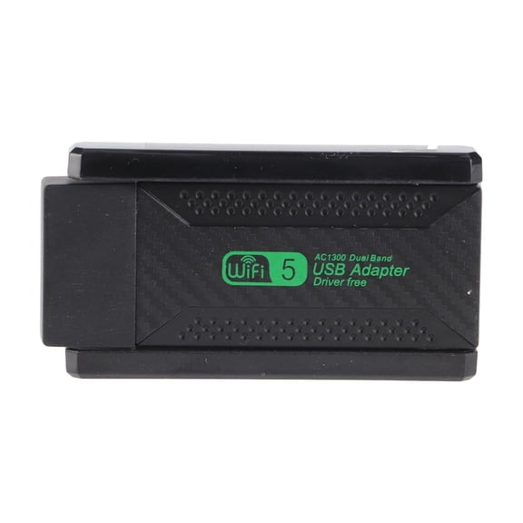 NFTIGB USB Wifi Adapter Dual Antennas Dual Band 5G 2.4G 1300Mbps USB 3.0 High Speed Wireless Network Adapter for Desktop Laptop PC Fast Stable Internet Connection Dongle Receiver Windows Mac