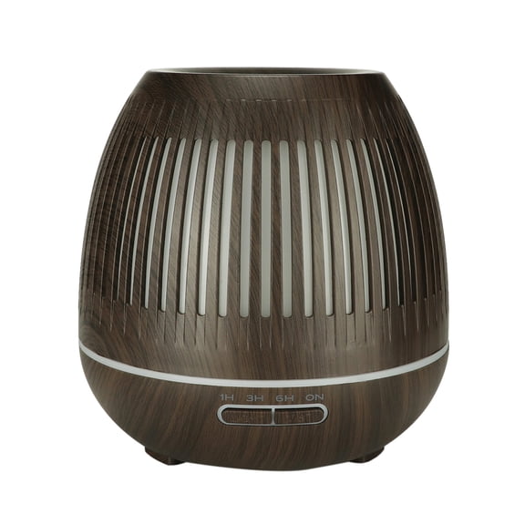 NFTIGB Ultrasonic Aromatherapy Essential Oil Diffuser Cool Mist Humidifier 13.5 fl oz / 400ml with Hollow LED Night Light and Auto Shutoff