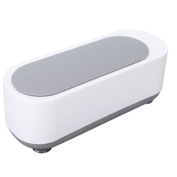 NFTIGB Ultrasonic Jewelry Cleaner Portable Deep Cleaning Machine for Home Use, Small Washing Tool for Glasses, Rings, Watches and Makeup Brushes, Battery Operated (7.5 inches / 19.05 cm)