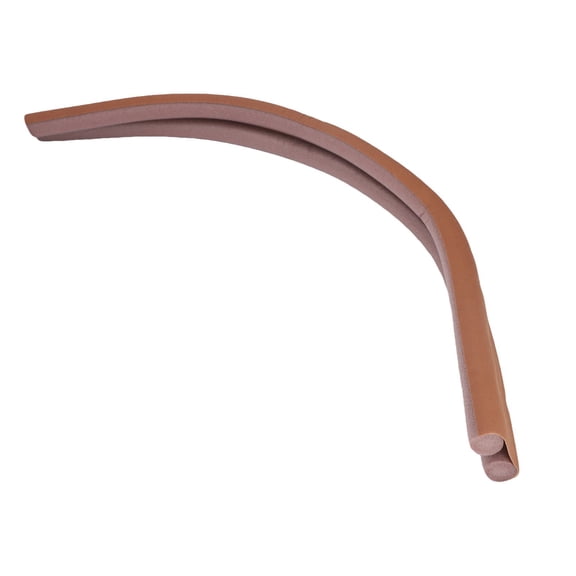 NFTIGB Under Door Draft Stopper EVA Soundproof Sealing Strip Weatherproof Guard, Brown