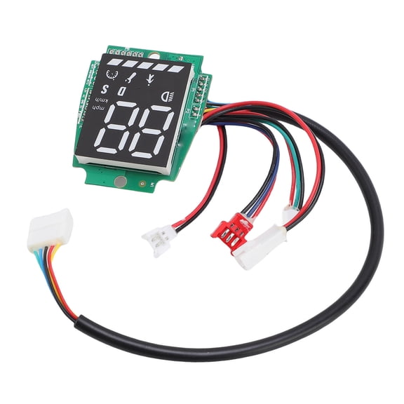 NFTIGB Universal 10 Inch 500W Electric Scooter Dashboard 48V Circuit Board Replacement Part (10 inches / 25.4 cm) with LCD Display Water-Resistant for E-Bike