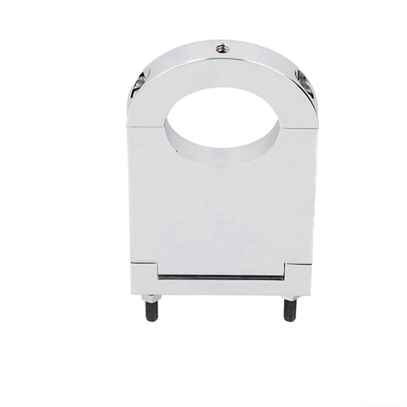 NFTIGB Universal 3.5in Direction String Clamp Steering Column Drop High Grade Billet Finish Heavy Duty Steering Shaft Support Brackets For SBC BBC 350 454 2in Diameter Columns / 8.89 cm
