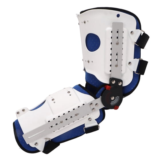 NFTIGB Universal Adjustable Hinged Knee Brace Joint Stabilizer Orthosis Support For Post-Operative Protection Ligament Rehabilitation & Fracture Recovery, 21.65 in / 55 cm