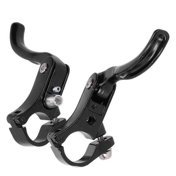 NFTIGB Universal Aluminum Alloy Bicycle Brake Handle Levers, 1 Pair, 22.2mm / 0.87in, Black