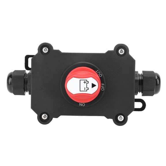 NFTIGB Universal Inline Cord Switch Waterproof ON Off Toggle Switch DC12 to 32V Outdoor Inline Power Switch for Vehicle 50A (6.3 x 3.5 inches / 16 x 9 cm)