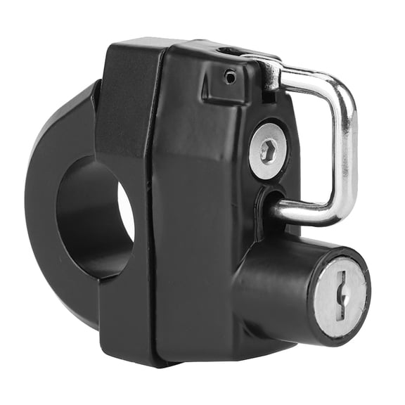 NFTIGB Universal Motorcycle 22mm / 0.9 inches Handlebars Helmet Lock Set Padlock Accessories