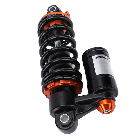 NFTIGB Universal Motorcycle Shock Absorber 190mm Hole Distance 550lbs Heavy Duty Adjustable Damping Suspension Coil Spring Shock Absorber Assembly for E-Bike ATV Quad Scooter Dirt Pit Bike (8.66 in)