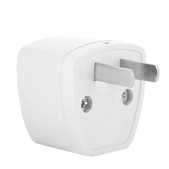 NFTIGB Universal Power Plug Travel Converter Adapter, UK/AU/EU to US Plug Adapter for USA Canada Travel, White (5.00 x 5.00 x 2.00 inches / 12.7 x 12.7 x 5.1 cm)