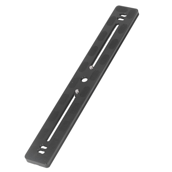 NFTIGB Universal Quick Release Plate 11.8in / 300mm Aluminum Alloy Camera Mount with 1/4in Screw for DSLR Tripod Black