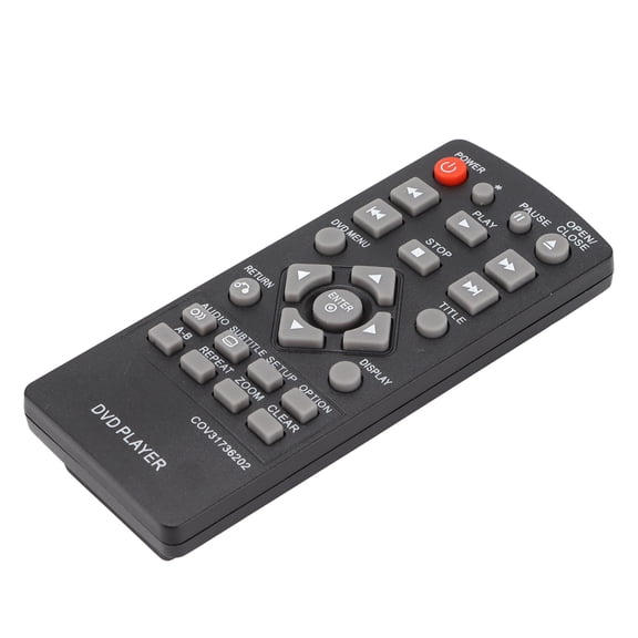 NFTIGB Universal Replacement Remote Control COV31736202 Compatible with LG DP132 and DP132NU DVD Players, Standard Size 11 inches / 27.9 cm, Easy Setup, No Programming Required, Black