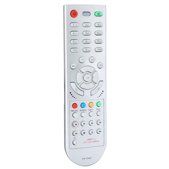 NFTIGB Universal SAT Satellite Receiver Remote Control Smart Remote Controller For Satellite TV Devices Up To 2021 Navigation Buttons Easy Menu Access 7.1 inches / 180 mm