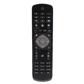NFTIGB Universal TV Remote Control Wireless Smart Controller Replacement for LCD TV Smart Digital HDTV Black Easy to Grip Dedicated Menu Navigation Keys 6.96 inches / 17.7 cm Length No Setup Required