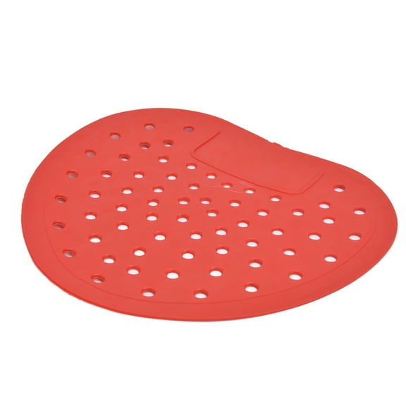 NFTIGB Urinal Screen Deodorizer Large Hole Anti Splash Deodorizer Scented Mats for Bathrooms Restrooms Commercial Use Red 7.48 inches / 19 cm Pack of 1
