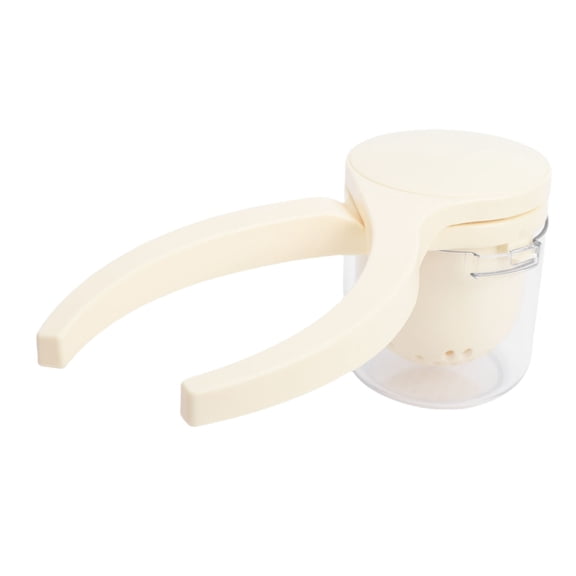 NFTIGB Vegetable Squeezer Compact Labor Saving Manual Rotary Fruit Squeezing Tool for Lemon Orange, Beige (10.24 in / 26 cm)