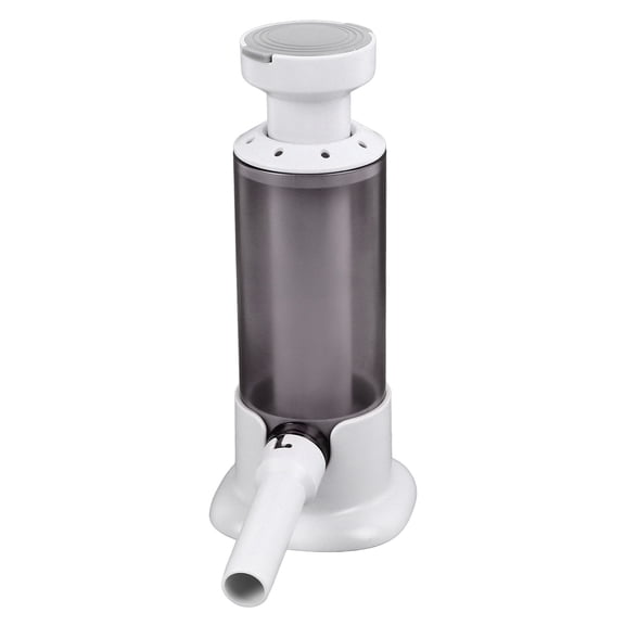 NFTIGB Vertical Manual Sausage Stuffer Maker with 4 Stuffing Tubes Household Meat Filler Machine for Home Kitchen, Coffee, 10 inches / 25.4 cm