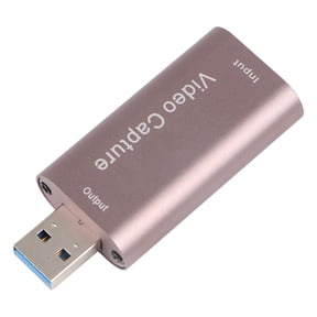 NFTIGB Video Capture Card 1080P 60Hz USB HD Input Aluminum Alloy Cam Link Device For Live Streaming Gaming Education PC Mac Compatible Portable Recording Adapter (5.51 inches / 14 cm)