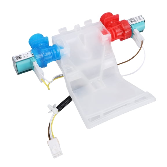 NFTIGB W10144820 Washer Water Inlet Valve Replacement for WPW10144820 W10140914 Compatible with Whirlpool Amana Kenmore Washers (9.84 inches / 25.0 cm)