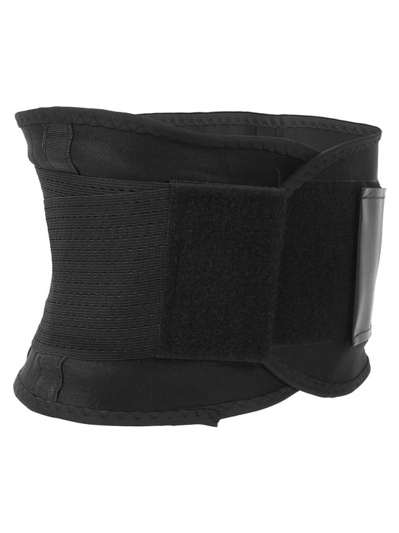 Waist Trainer Body Shaper Corset Women Postpartum Slimming Shapewear Firm Control Workout Cincher Belt Support Band Breathable Mesh Fitness Gym Exercise Garment (Black) M