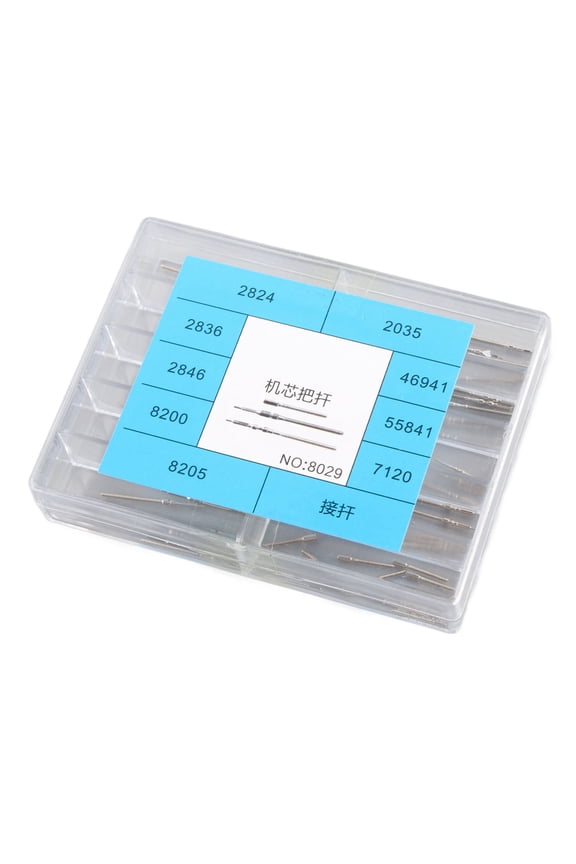 Watch Winding Stems Stainless Steel Wristwatch Extension Rod Bar Set for 2824 2836 2846 Movements, Premium Watch Repair Tools and Kits Replacement Parts (10 inches / 25.4 cm)