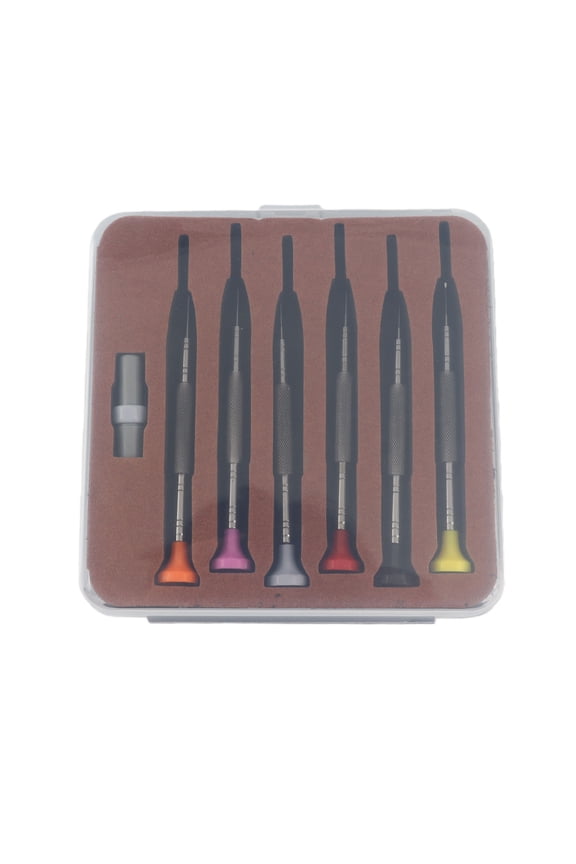Watchmaker Screwdriver Set Professional High Accuracy Watchmaker Screwdriver Kit for Watch Repair Jewelry Work Electronics Maintenance 13 Pieces Silver