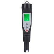 NFTIGB Waterproof Digital PH Meter Pen Portable Acidity Tester High Accuracy 0.00-14.00 Measurement Range Automatic Temperature Compensation Water Quality Detector For Laboratory Aquarium Pool