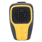 NFTIGB Wearable Bluetooth Speaker, Clip-On & Magnetic Wireless Mini Speaker, IP67 Waterproof, Built-in Mic, Type-C, Yellow for Hiking & Cycling