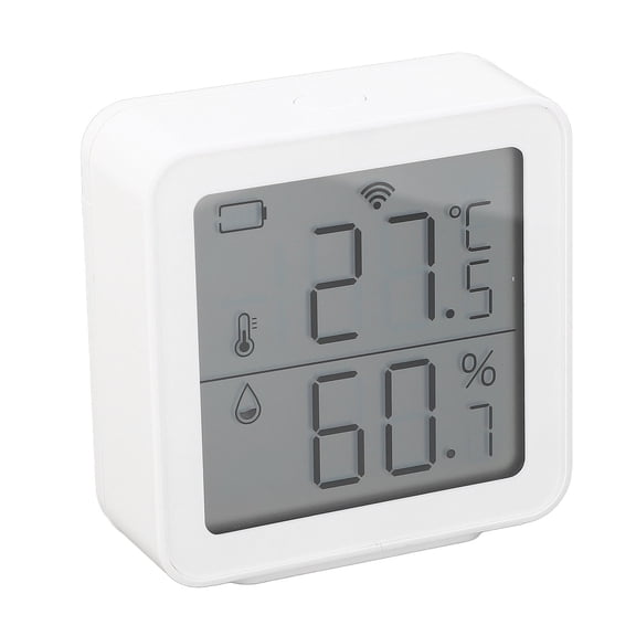 NFTIGB WiFi Smart Temperature Humidity Detector Electronic Indoor Hygrometer Temp Meter Sensor for Home Room Greenhouse