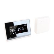 NFTIGB WiFi Smart Thermostat Remote Control Wall Mounted Temp Controller Home Boiler Heating 230V