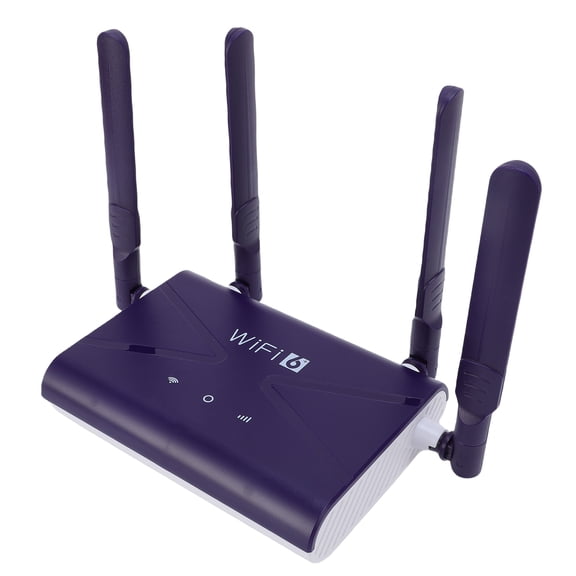 NFTIGB WiFi6 Wireless Router 300Mbps 4G CPE LTE Router with Built-in SIM Card Slot and 4 High-Gain Antennae for Phone Laptop PC Network Setup (8.66 inches / 22.00 cm)
