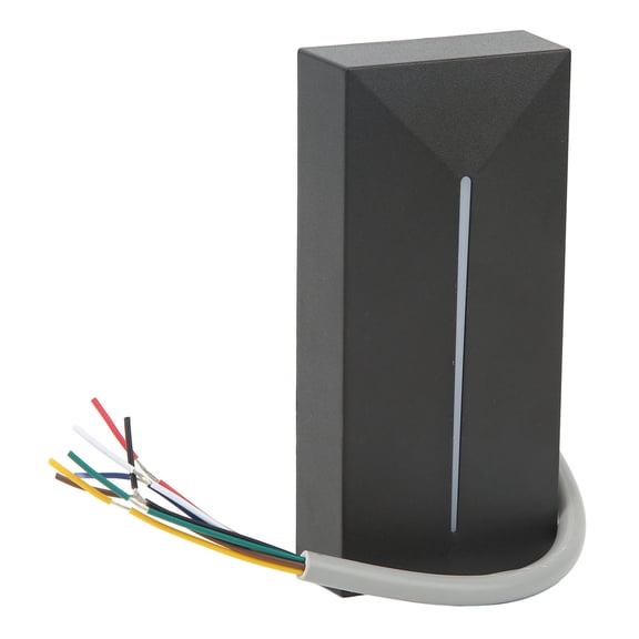 NFTIGB Wiegand 26 34 Access Control Card Reader, IP68 Waterproof Proximity IC Card Reader with LED Indicators, 3.27 in / 83 mm