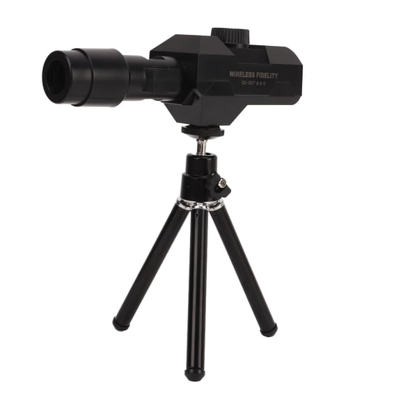 NFTIGB Wifi Digital Telescope 70X Zoom 1920x1080 Monocular Camera Monitor with 2-Gear Desktop Tripod and Built-in 2000mAh Battery for Bird Watching, Stargazing, and Exploring (7.09 inches / 18 cm)
