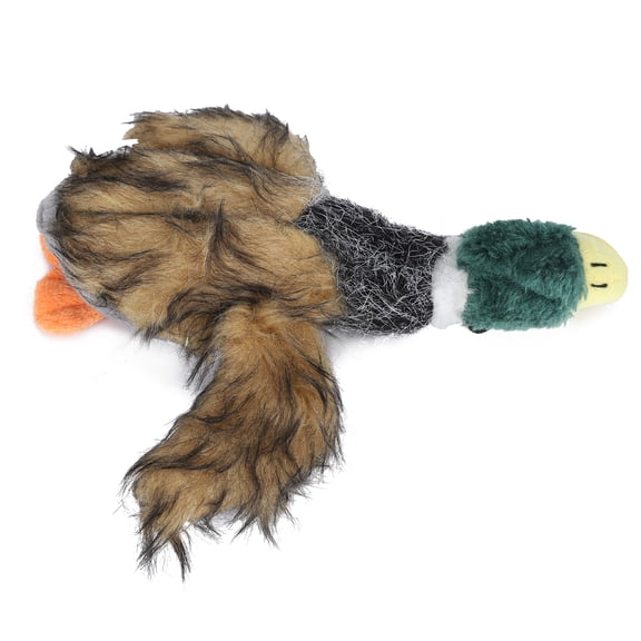 NFTIGB Wild Duck Plush Dog Toy Making Sound Interactive Squeaky Doll for Dogs & Cats, Relieves Boredom & Anxiety, Safe Soft Material for Gentle Chewers, 8.3 inches / 21 cm, Multicolor