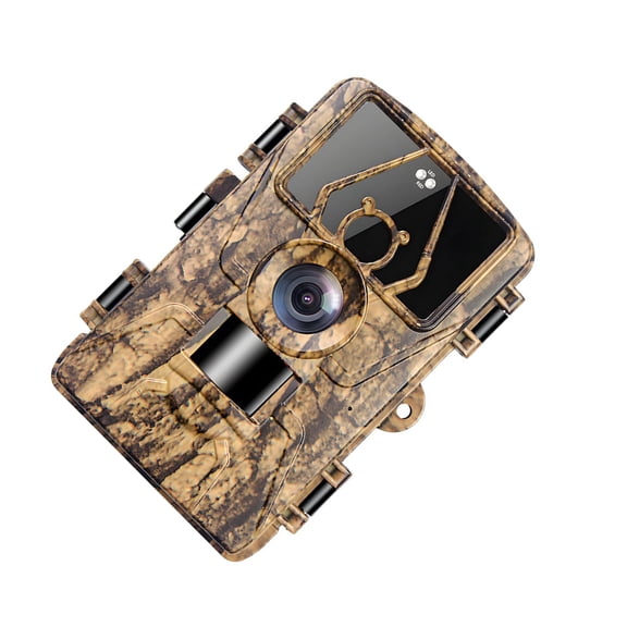 NFTIGB Wildlife Camera 8K Video 60MP Image Water Resistant Trail Cam for Outdoor Camping 5.51 inches / 14 cm Normal Version