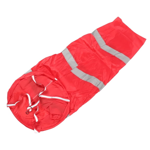 NFTIGB Windsock Lightweight Strong Polyester Wind Direction Measurement Sock Bag for Outdoor Farm Industry Red 39.4 inches / 100 cm Reflective Style
