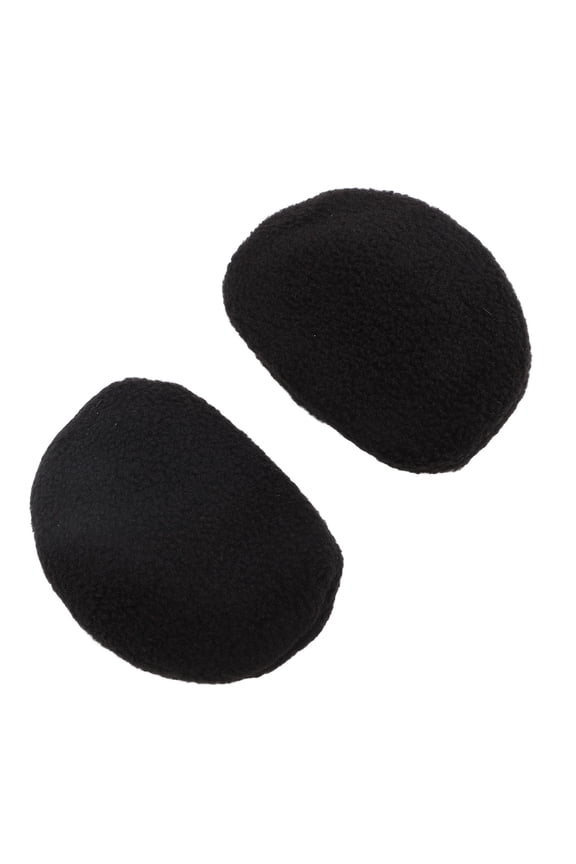 Winter Bandless Ear Muffs Noise Isolating Fleece Ear Warmers - Comfortable Winter Ear Covers, Men & Women Fleece Ear Protection for Cold Weather Outdoor Sleep (M, 10 in / 25.4 cm)