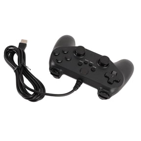NFTIGB Wired USB Gaming Controller Gamepad Joystick for PC Windows 7 8 10 11 Steam Dual Vibration Turbo, Ergonomic Laptop Computer Video Game Controller, 6.7x4.7x3.1 inches / 17x12x8 cm