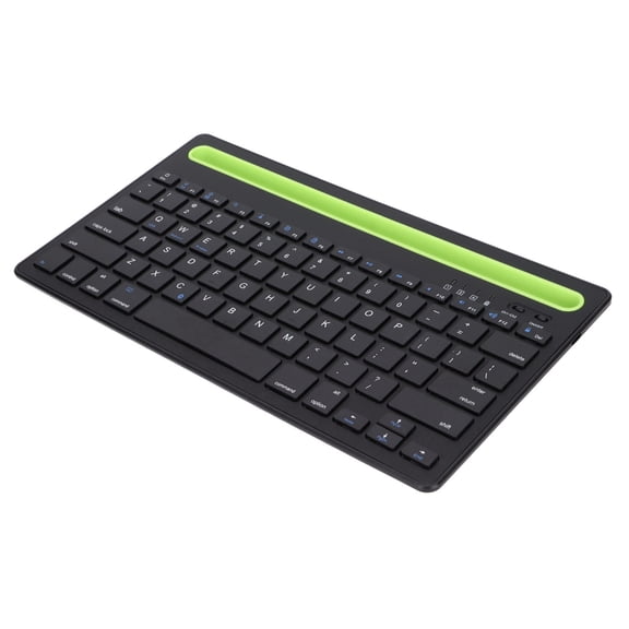 NFTIGB Wireless Keyboard 78 Keys Bluetooth V3.0 Dual Channel Rechargeable Multi System Compatibility Ergonomic Design for Tablet Phone PC Silver (12.6 inches / 32.0 cm)