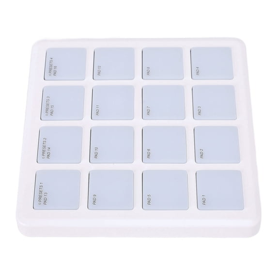 NFTIGB Wireless MIDI Controller Pad RGB Backlight Portable USB C MIDI Strike Pad for Arranger