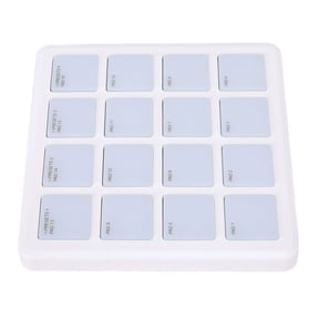 NFTIGB Wireless MIDI Controller Pad RGB Backlight Portable USB C MIDI Strike Pad for Arranger