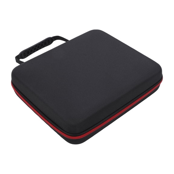 NFTIGB Wireless Microphone Case Shockproof Handheld Mic Travel Bag for Receivers Adapters Cable Batteries Hold 4 Microphones, 11.42 inches / 29 cm