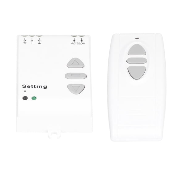NFTIGB Wireless Remote Control Switch Projection Screen Curtain Motor Controller 220V RF 433MHz High Range Easy Setup Receiver Board Universal Electronics For Home Office Automation