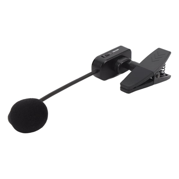 NFTIGB Wireless Saxophone Microphone System 131ft Range Plug and Play Condenser Brass Mic for Band Performances Concerts Clip On Instrument Microphone Dual Unit 18x10x4 inches / 45.7x25.4x10.2 cm
