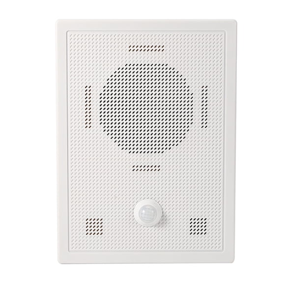 NFTIGB Wireless Welcome Doorbell Entry Alarm With Motion Sensor Chimes For Home Store Hotel And Retail Settings Voice Prompter Antitheft Device (11.02 inches / 28.0 cm) US Plug Edition