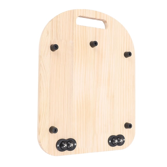 NFTIGB Wooden Sliding Mat for TM5 TM6 Mixer, Professional Countertop Kitchen Appliance Mover Slider Mat Board with Comfortable Handle (16.1 x 11.4 in / 41 x 29 cm)